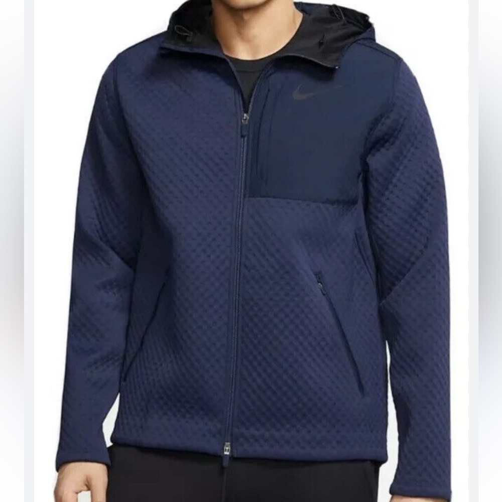 Nike Therma Full Zip Hooded Training Jacket.
